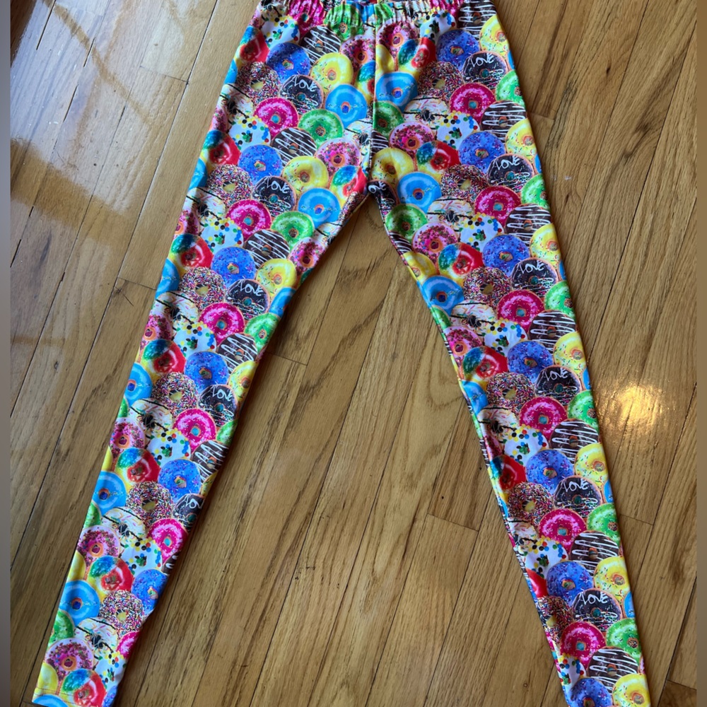 Zara terez leggings with donuts! Brand new amazing quality!